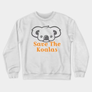 Save The Koalas Crewneck Sweatshirt